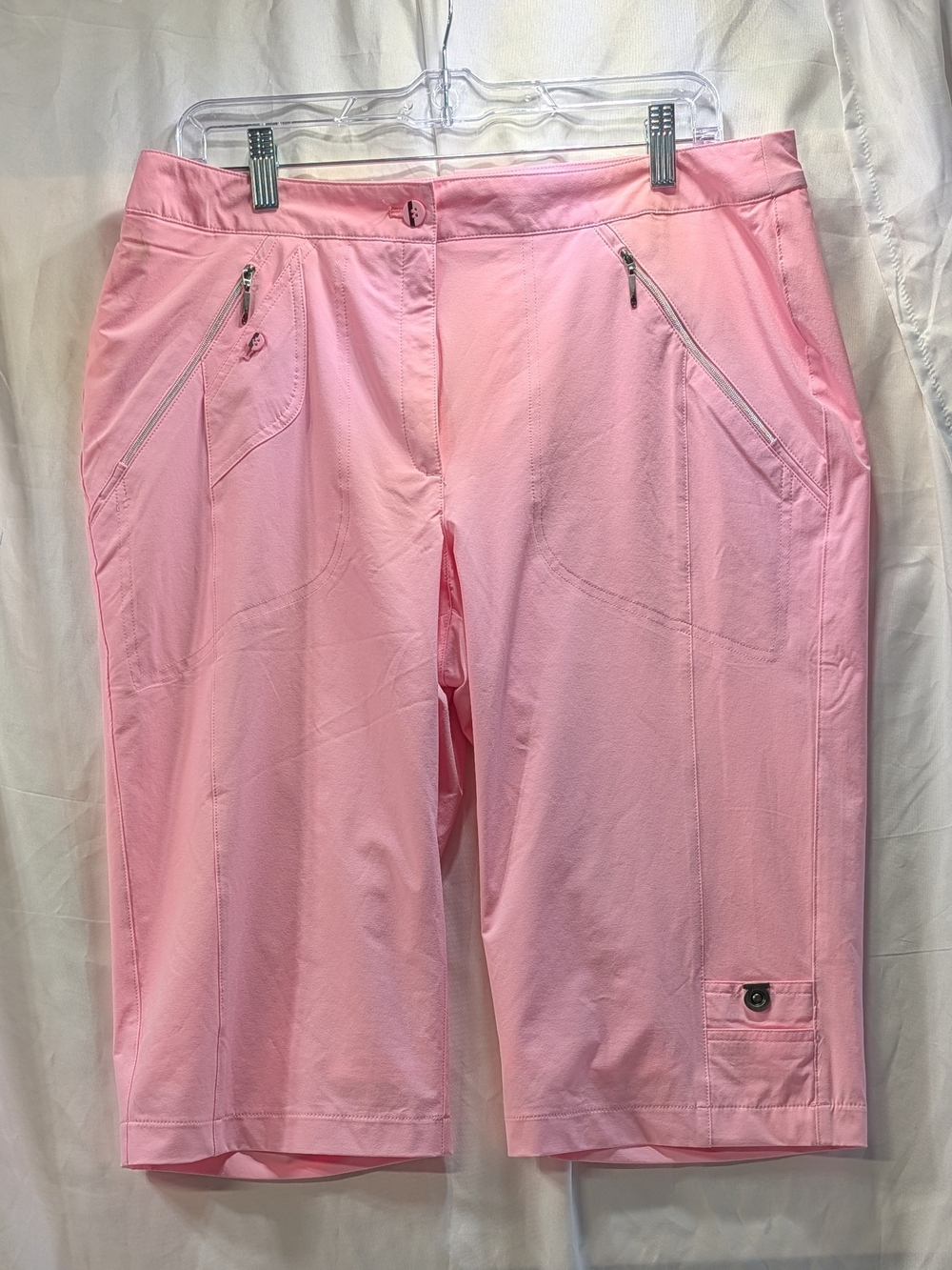 Jamie Sadock Women's Pink Utility Knee-Length Shorts Size 12